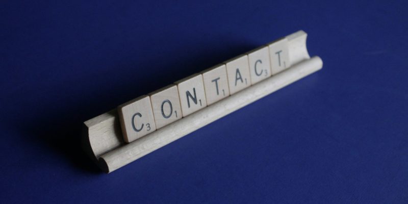 Contact scrable